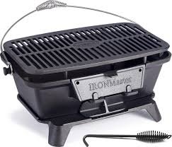 IronMaster Hibachi - Mały Przenośny Grill Węglowy