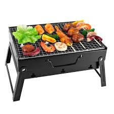 SunJas Przenośny Grill Węglowy Mini BBQ