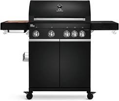 Grill gazowy Burnhard Big FRED Black Series 4-palnikowy