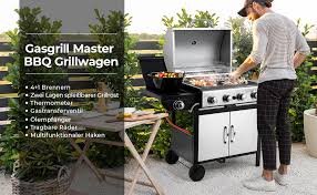 Grill gazowy Master 4+1 z boczną płytą grzewczą