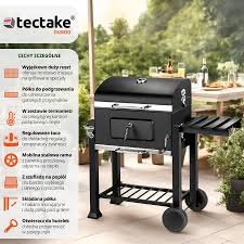 Tectake® Grill Ogrodowy BBQ z Termometrem