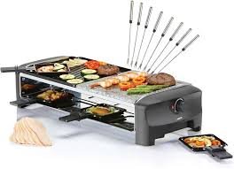 Raclette Kamienna i Grillowa dla 8 Osób