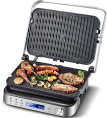 Grill Kontaktowy AMZCHEF 2000W 3w1 - Opiekacz do Kanapek