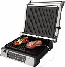 Grill kontaktowy SALENTE FlamePro z czujnikiem i 8 programami