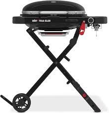 WEBER Traveler - Kompaktowy Grill Gazowy Czarny