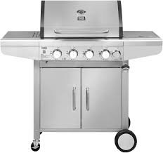 Grill Gazowy Teesa BBQ 5001 Master ze Stali Nierdzewnej