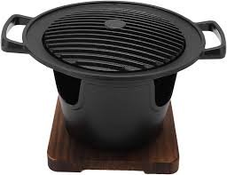 Przenośny Mini Grill Węglowy z Nieprzywierającym Powłoką